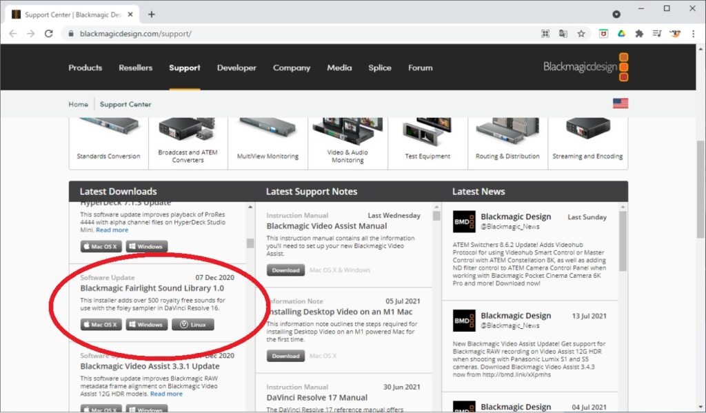 動画編集に重要な効果音！無料で使えるFairlight Sound Libraryのインストールと使い方！ しもちゃん家のブログ